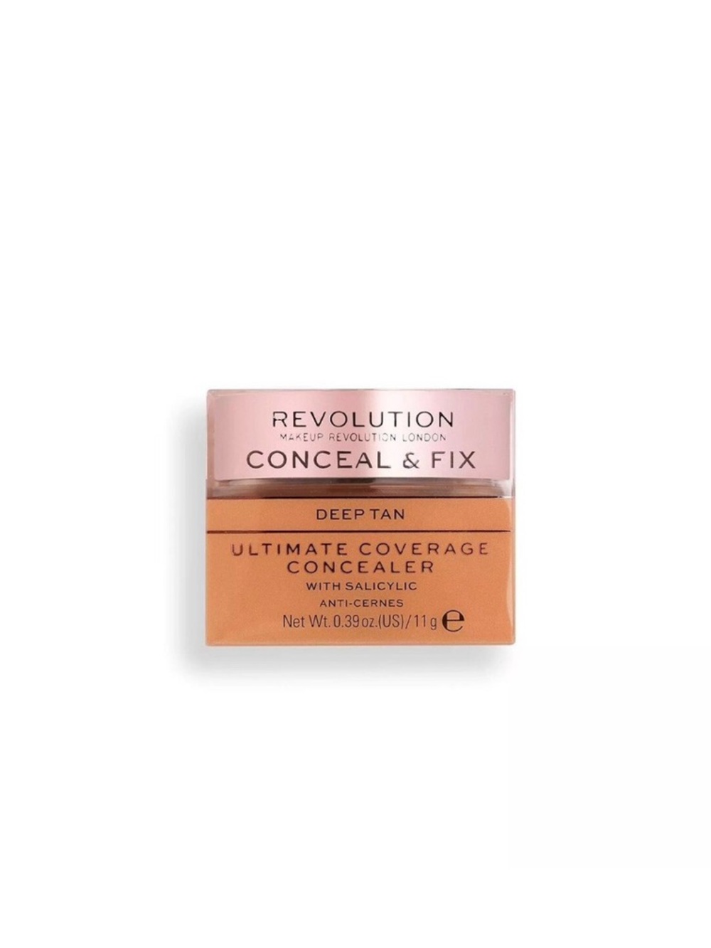 Revolution Conceal & Fix Ultimate Coverage Concealer - Deep Tan
